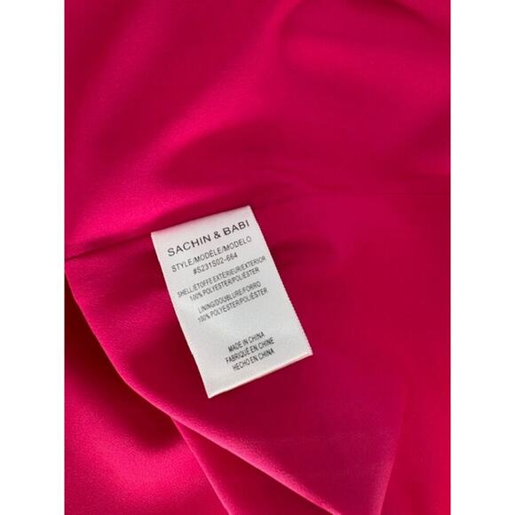 SACHIN + BABI “Ava” Maxi Skirt with Pockets in Floral Pink Watercolor – 6 NWT - Picture 7 of 9